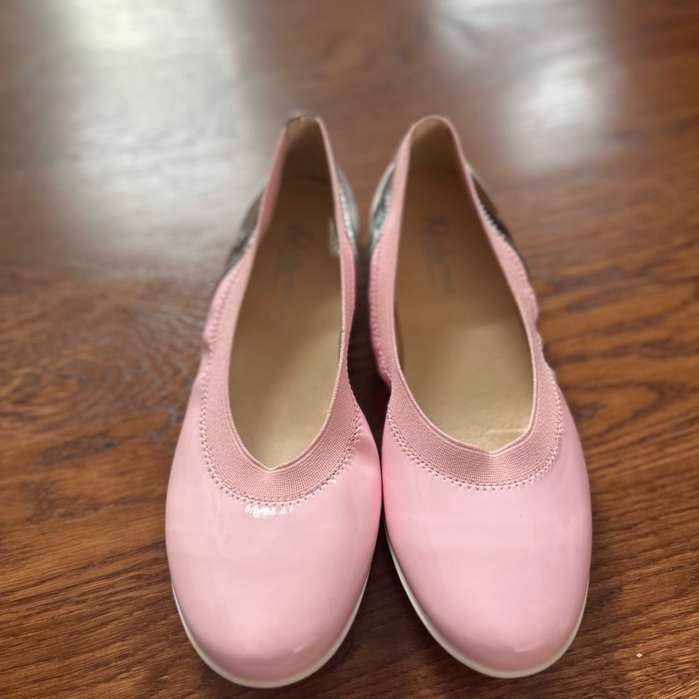 Naturino Pink Ballet Flats with Glossy Finish